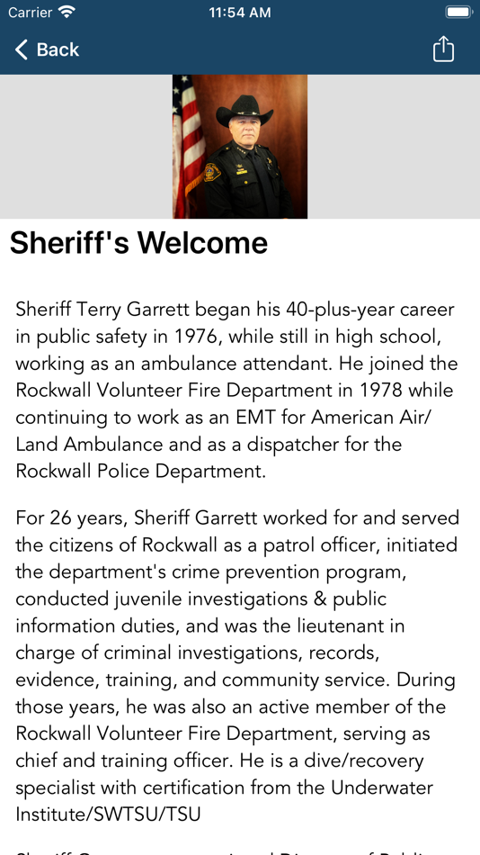#3. Rockwall County TX Sheriff (iOS) 由: Rockwall County Sheriff Office
