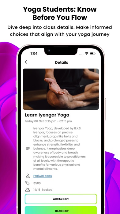 YogaMitra Live Screenshot