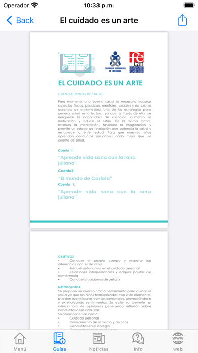 Salud Escolar Screenshot