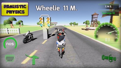 Motorbike Drag racing 3Dのおすすめ画像5