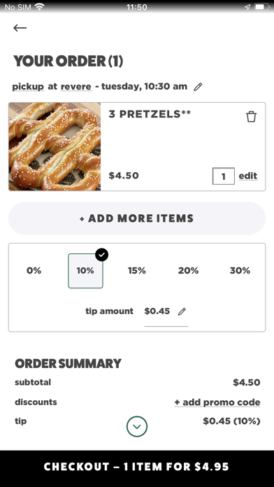 Philly Pretzel Factory Screenshot