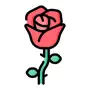 Rose Stickers