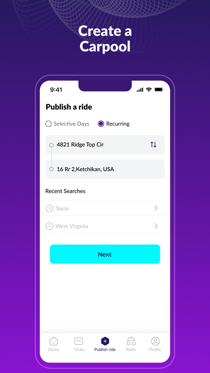 LetsRideKids Safe Ride App