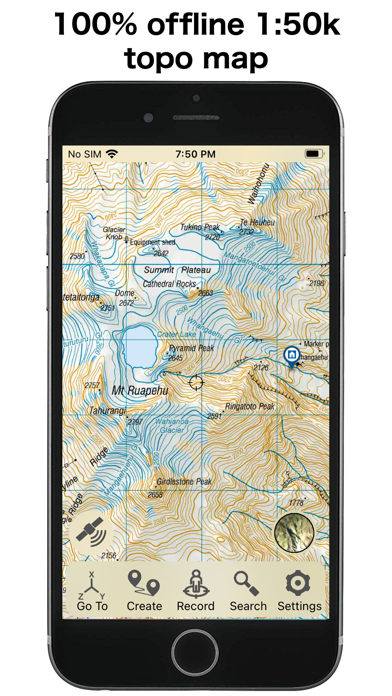 NZ Topo50 South Island screenshot1