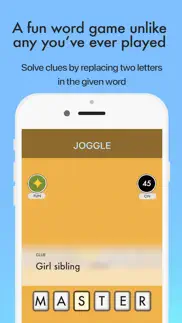 joggle - word puzzle game iphone screenshot 1