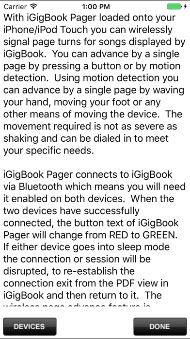 Screenshot #3 pour iGigBook Pager