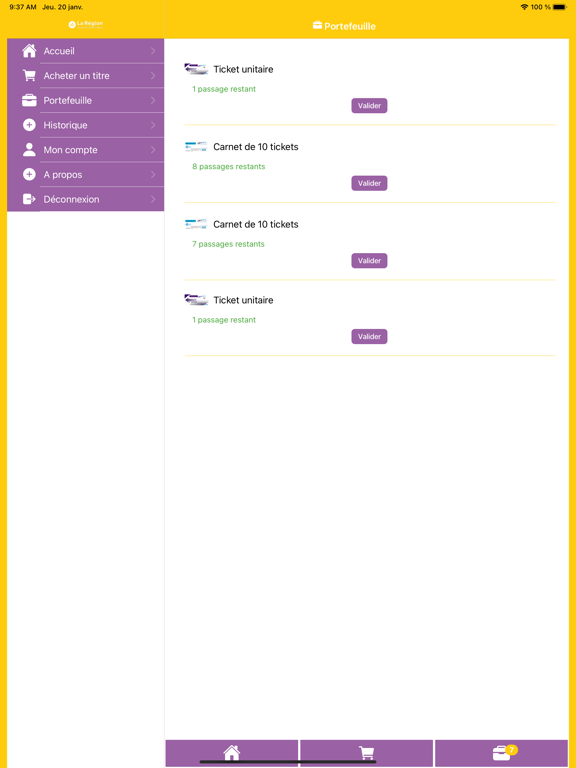Screenshot #5 pour M-ticket Transports de l'Ain