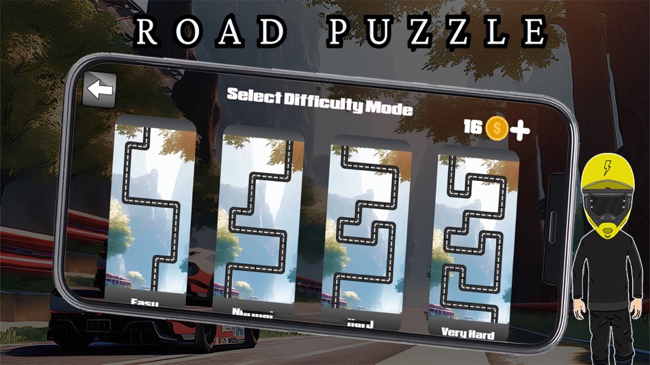 #2. Road Puzzle Game (iOS) By: ismail gunay