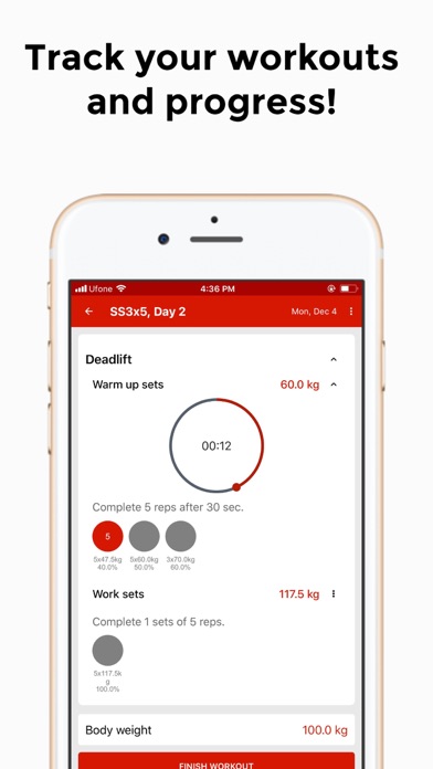 Personal Training Coach Screenshot