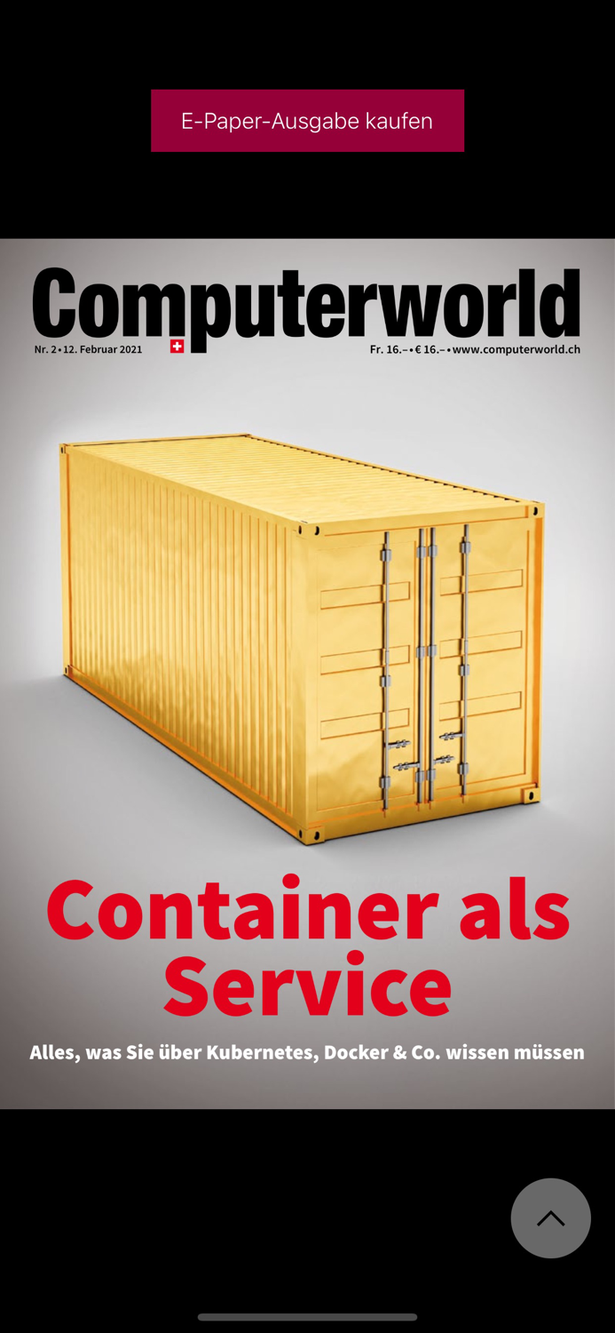 Computerworld Schweiz E-Paper