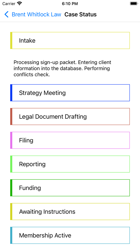 #3. Brent Whitlock Law (iOS) 由: Legal Soft Inc