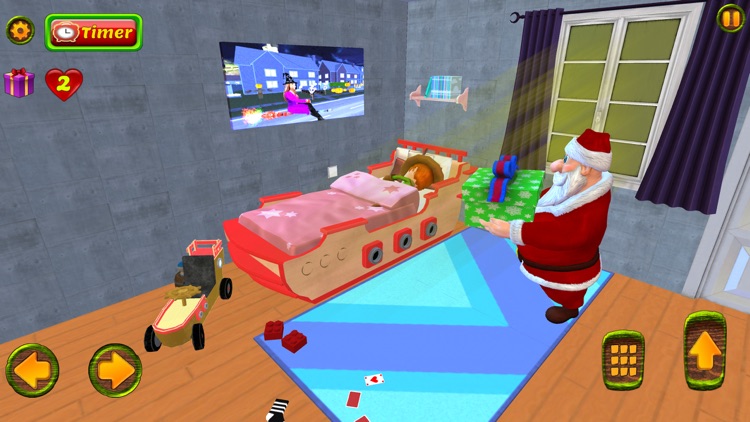 Santa Christmas Infinite Track screenshot-4