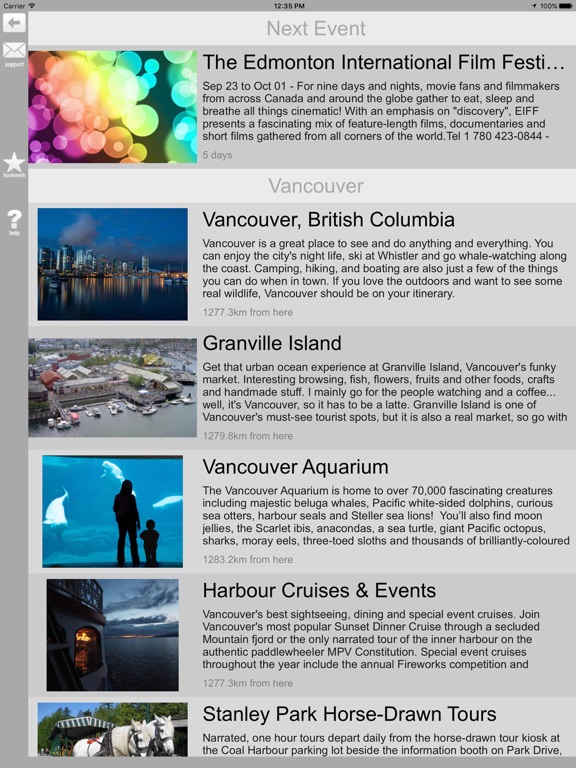 Screenshot #4 pour Canada - Travel Guide