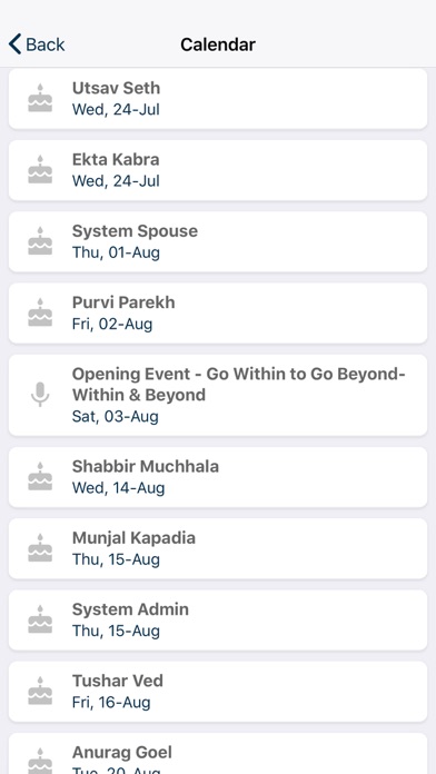 YPO Mumbai Connect Screenshot