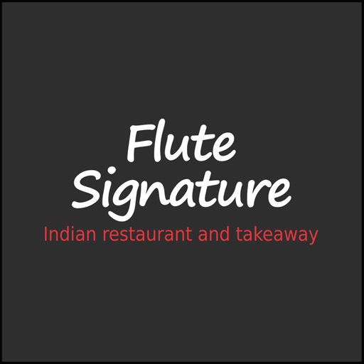 Flute signature Indian