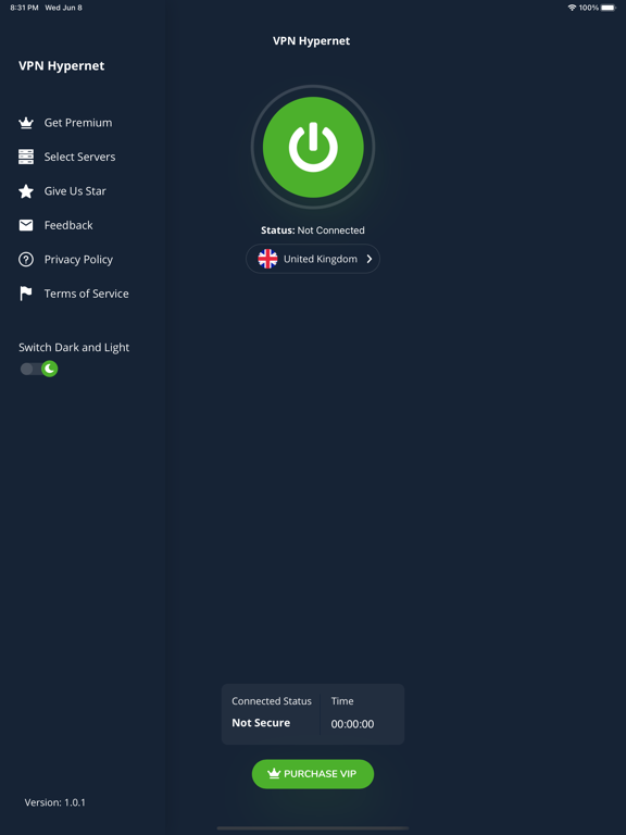 Screenshot #4 pour VPN Hypernet - Hotspot Proxy