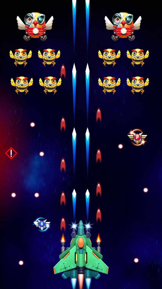 #6. Galaxy Attack: Alien Invaders (iOS) By: Onegame Global Limited