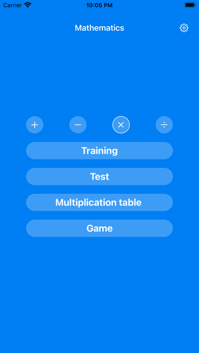 Screenshot #1 pour Mathematics - multiplication