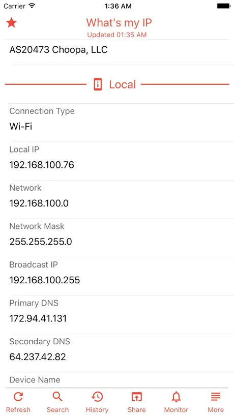 What's my IP address