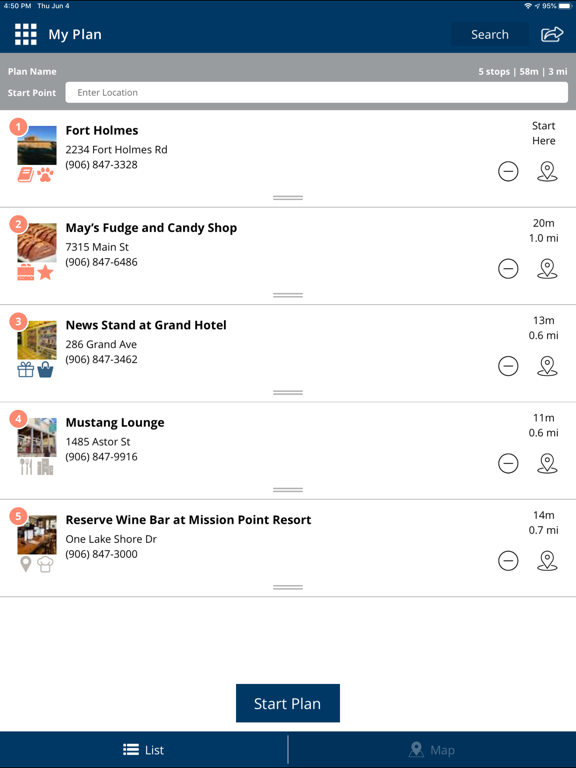 Visit Mackinac Island Michigan iPad screenshot 8 - Travel app