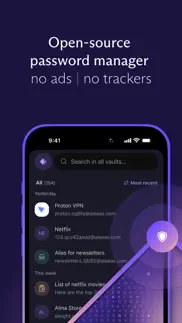 proton pass - password manager iphone screenshot 1