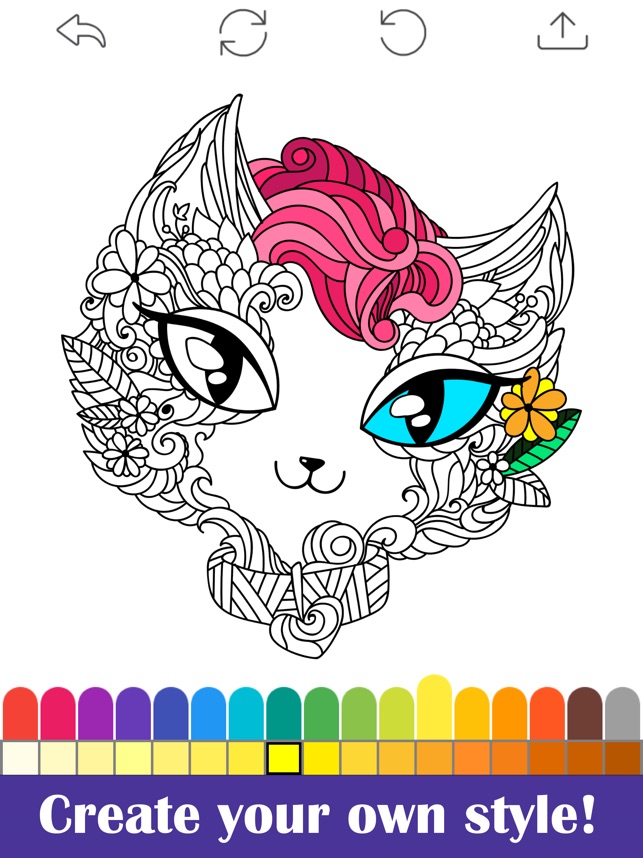 Coloring Book for Adults. on the App Store