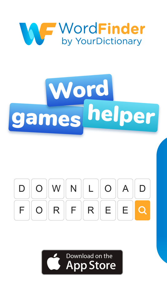 #1. WordFinder by YourDictionary (iOS) 由: LoveToKnow