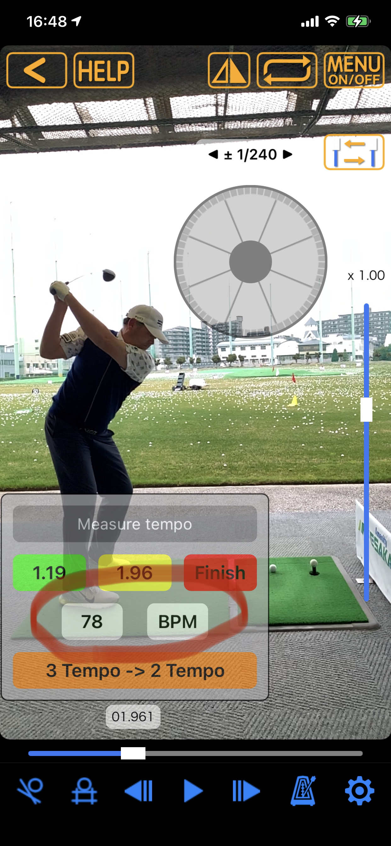 Golf Swing Check - Slow Movie