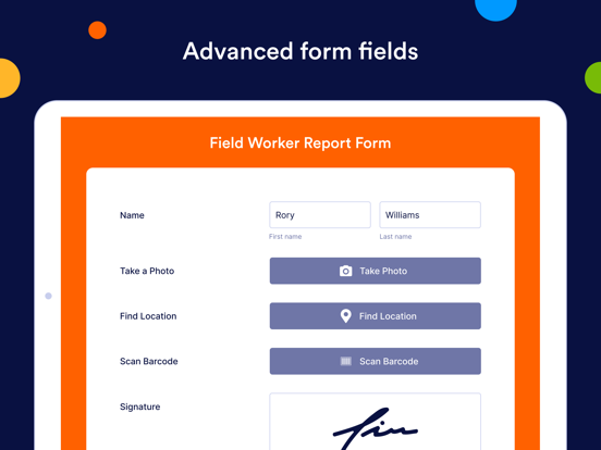 Jotform Mobile Forms & Survey iPad app afbeelding 3