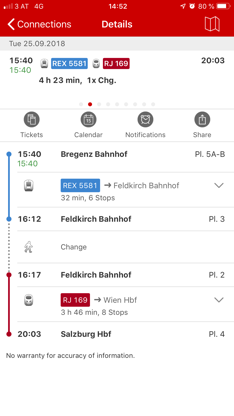 ÖBB Scotty screenshot 3