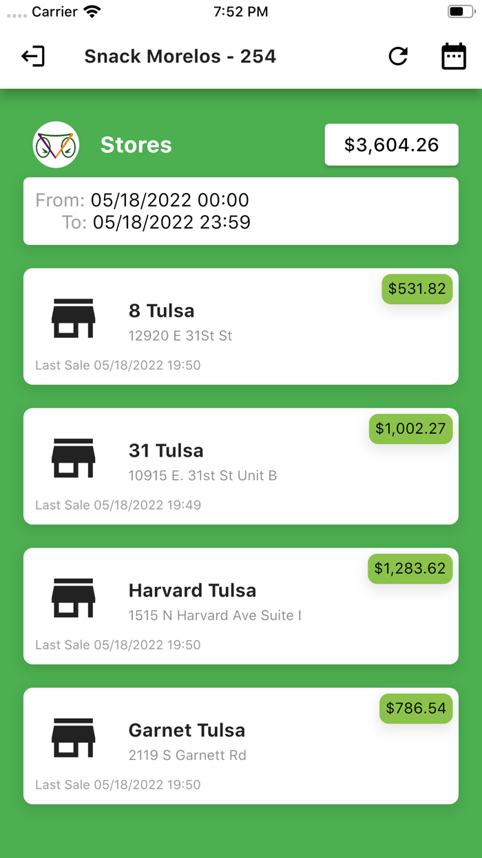 Camaleon Reports App