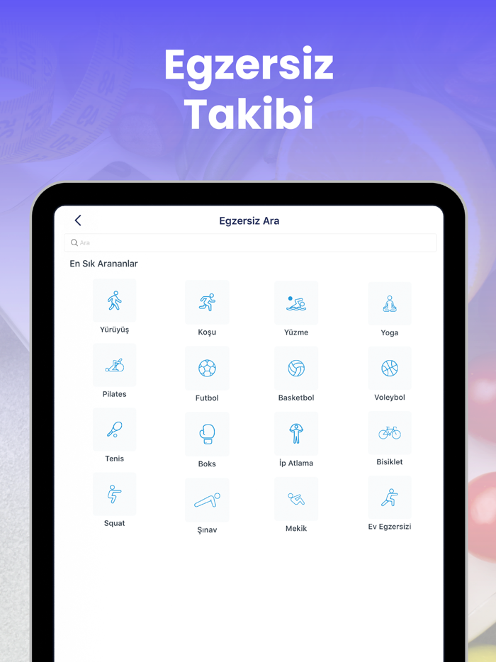 Askipo Kalori and Su Takibi