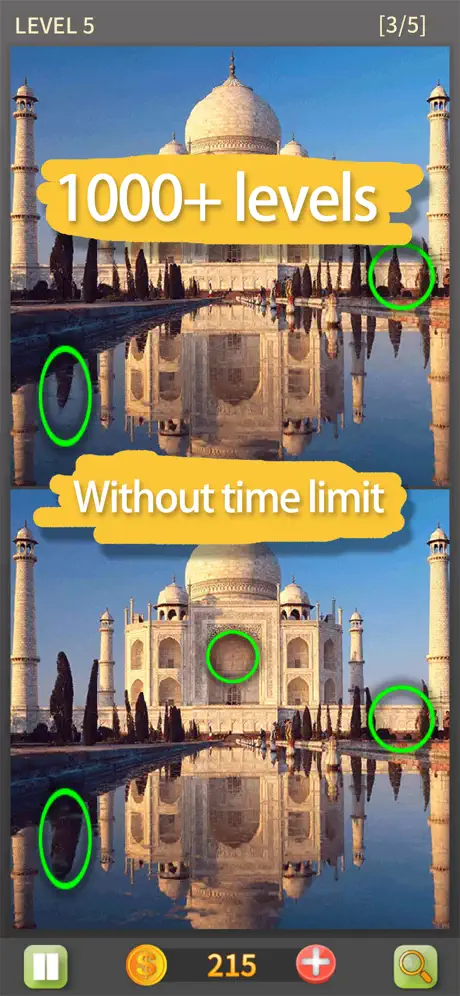 Find The Difference Games - Go