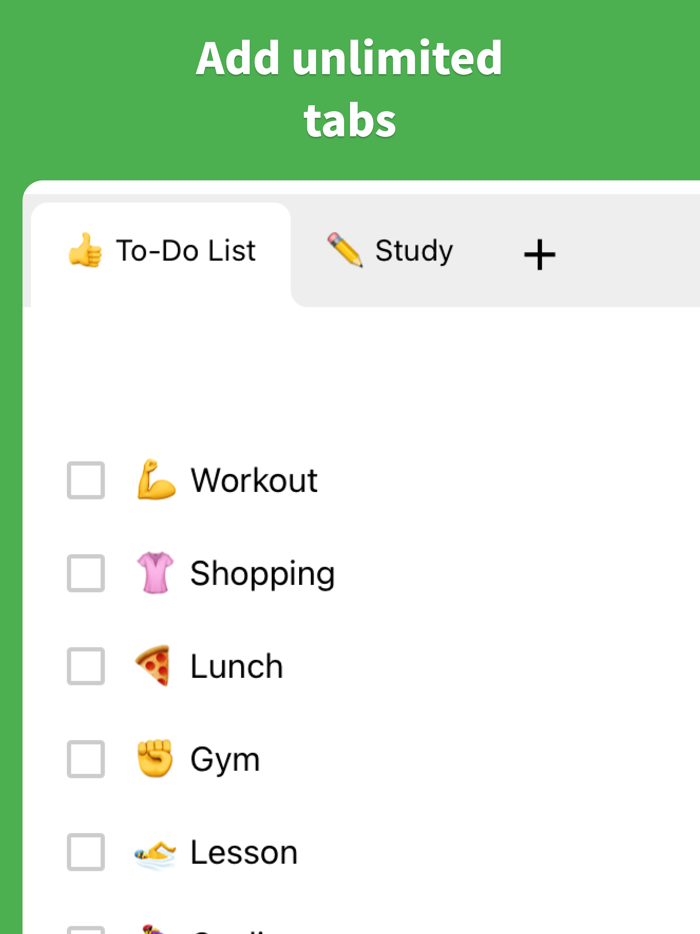 Daily Checklist - Todays ToDo