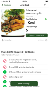 Healthy Recipe Book : FitMe screenshot