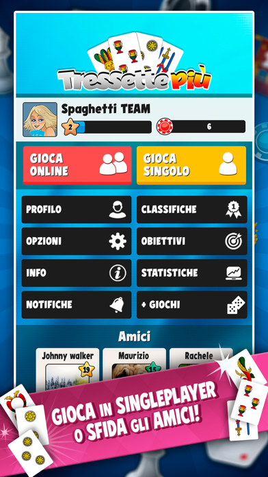 Screenshot #3 pour Tressette Più -Giochi di Carte