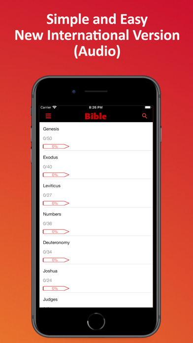 New International Bible Audio Screenshot