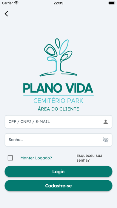 Plano Vida - Cemitério Parque Screenshot