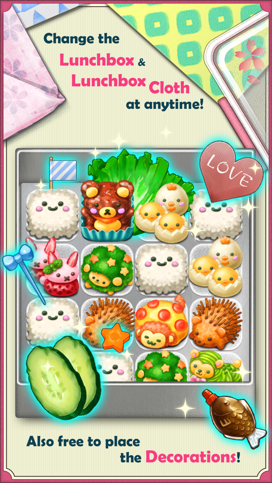 #3. Fluffy and Soft! Cute Lunchbox (iOS) 由: Cybergate technology Ltd.