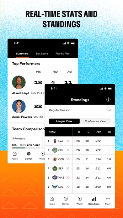 WNBA: Live Games & Scoresのおすすめ画像5