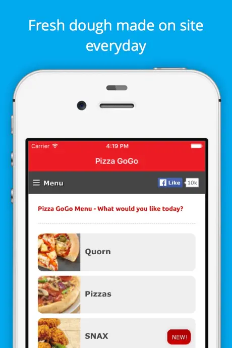Pizza GoGo: Food Delivery