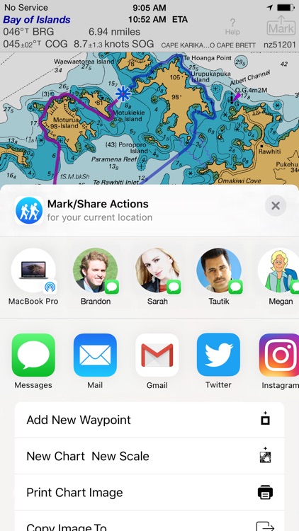 i Sail GPS NZ–NZMariner Charts screenshot-5