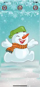 Decorate snowman Christmas screenshot #1 for iPhone