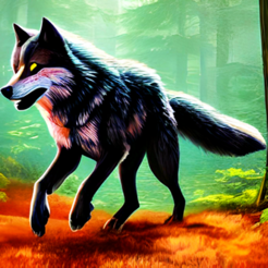 ‎Wild Wolf Simulator Games 3d