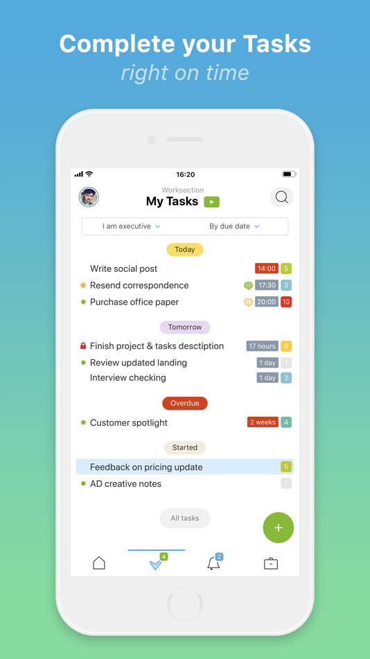 #3. Worksection (iOS) โดย: Valeriy Galyant