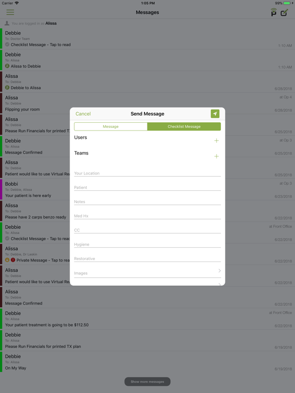 Screenshot #6 pour Team Chat