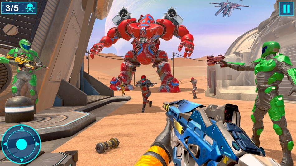 #1. FPS Robot Shooter Strike (iOS) Ved: Squad Cell