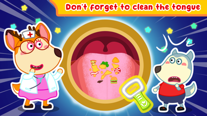 Wolfoo Dentist Dental Care Screenshot