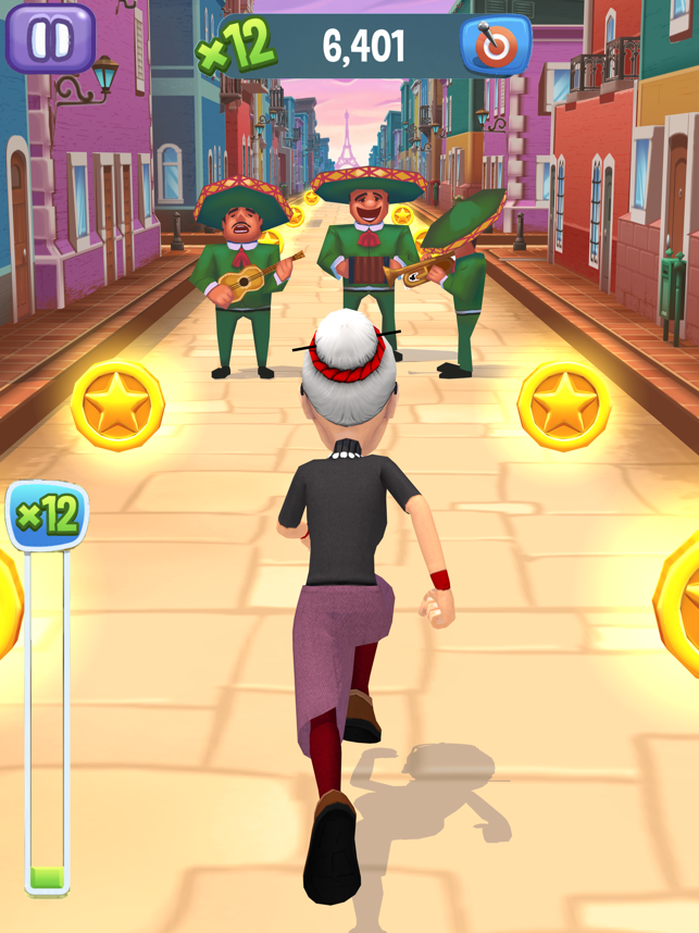 ‎Angry Gran Run - Running Game Screenshot