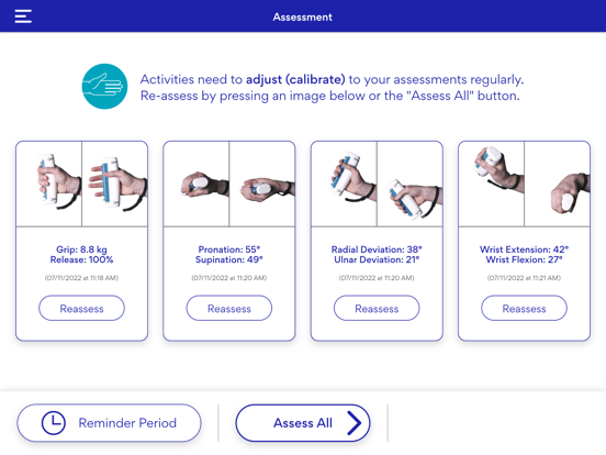 GripAble iPad screenshot 4 - Medical app